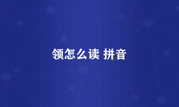 领怎么读 拼音