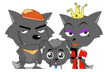 要灰太狼最帅的图片