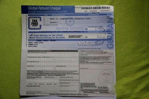 去国外买东西,如何申请退税