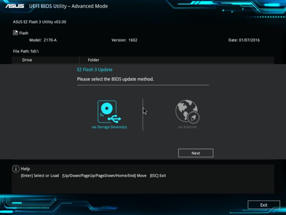 华硕主板BIOS怎么升级?