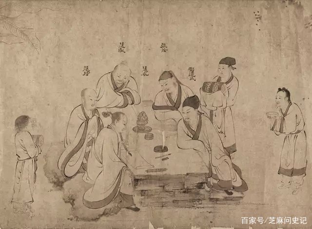 “竹林七贤与荣启期”的砖画有什么无法解释的地方？