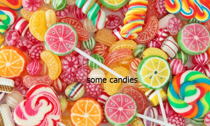 一些糖果英语翻译，谢谢