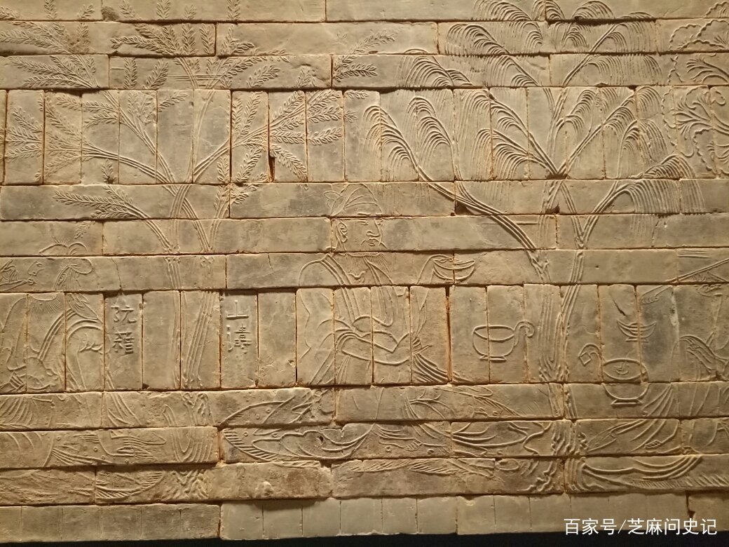 “竹林七贤与荣启期”的砖画有什么无法解释的地方？