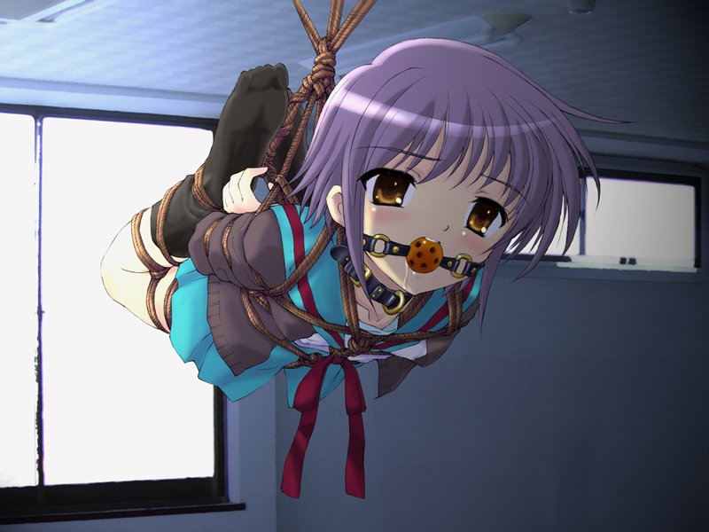 动漫美女被绑图片 最好是海贼火影的