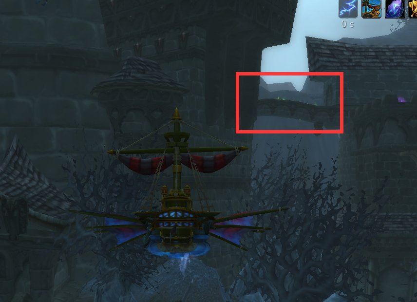 WOW重返卡拉赞只能在逆风小径进么？达拉然没有近路？上层下层都怎么进啊？