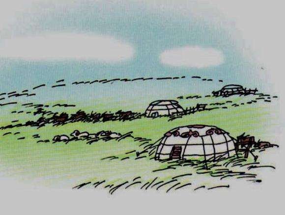 天似穹庐,笼盖四野。穹庐是指什么?诗句的意思是