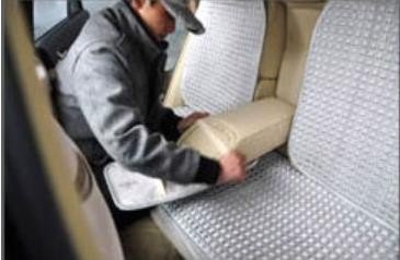 汽车后座椅套怎么安装