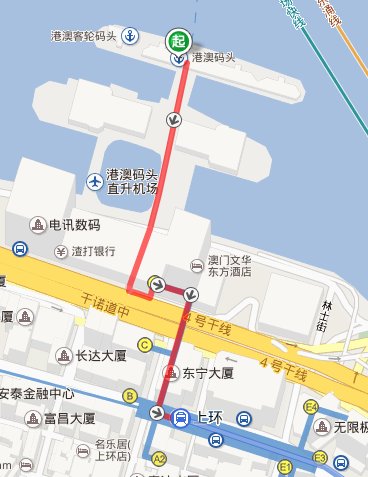 蛇口至中港码头--船的时刻表