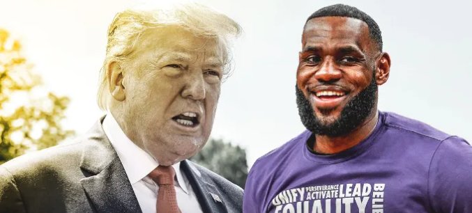 特朗普公开讽刺NBA球星詹姆斯，特朗普究竟为何会这么做？