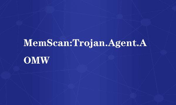 MemScan:Trojan.Agent.AOMW