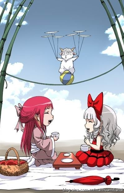 偷星九月天的电脑桌面壁纸，大一点、不模糊、