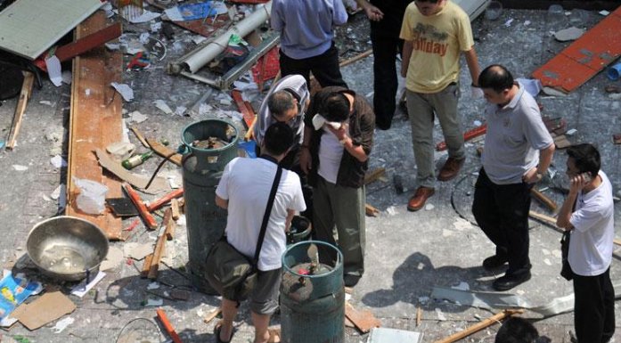 广州一村委会发生爆炸,致5死5伤,导致爆炸的原因是什么?