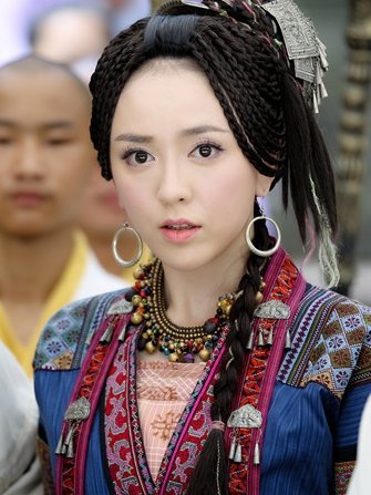 笑傲江湖蓝凤凰扮演者