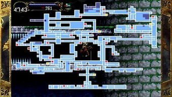 恶魔城月下夜想曲，请在我给的两幅地图中圈出所有魔导器的地点。