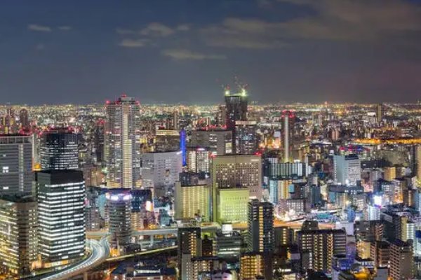 大阪在日本的哪个位置？