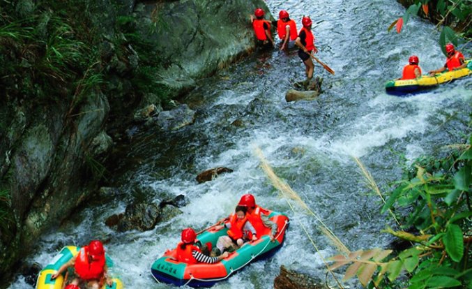 哪里有好玩的漂流