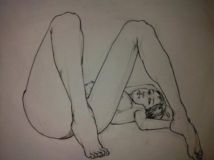 人体写生的写生的方法和步骤