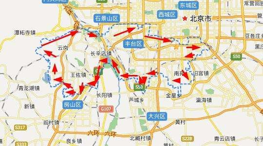 北京市丰台区在几环？