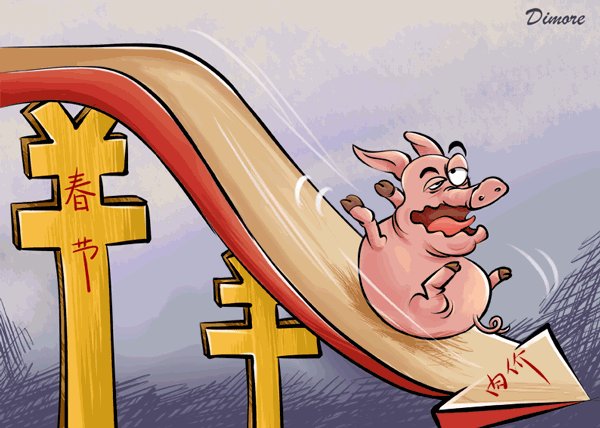 近期猪肉价格大幅度下降，下降的原因是什么？