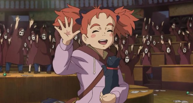 《玛丽与魔女之花》中，有哪些精彩的镜头?