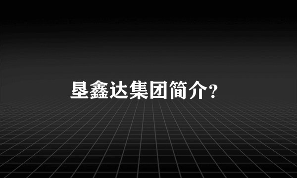 垦鑫达集团简介？