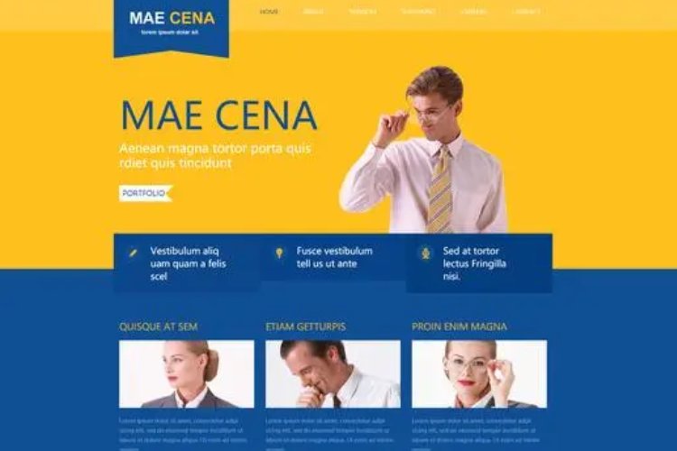 网站首页包含的内容