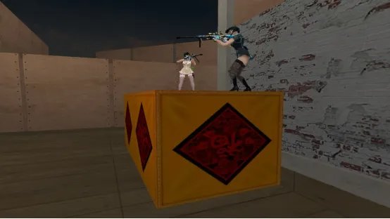 cf怎么跳高的箱子