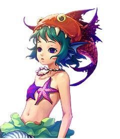 小美人鱼空空伊的附魔卡片