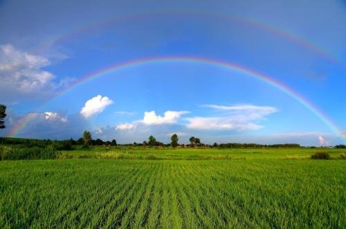 芬兰竟现全红彩虹,全红彩虹是怎样形成的?