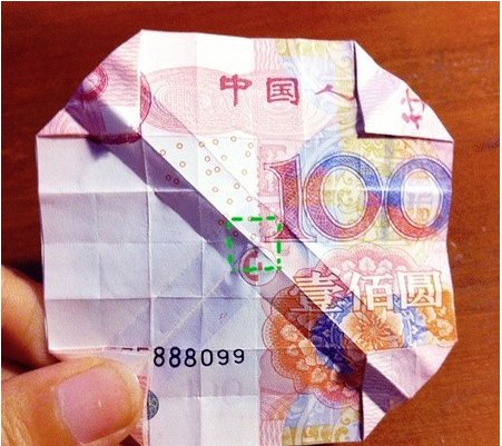 用钱折玫瑰花的方法