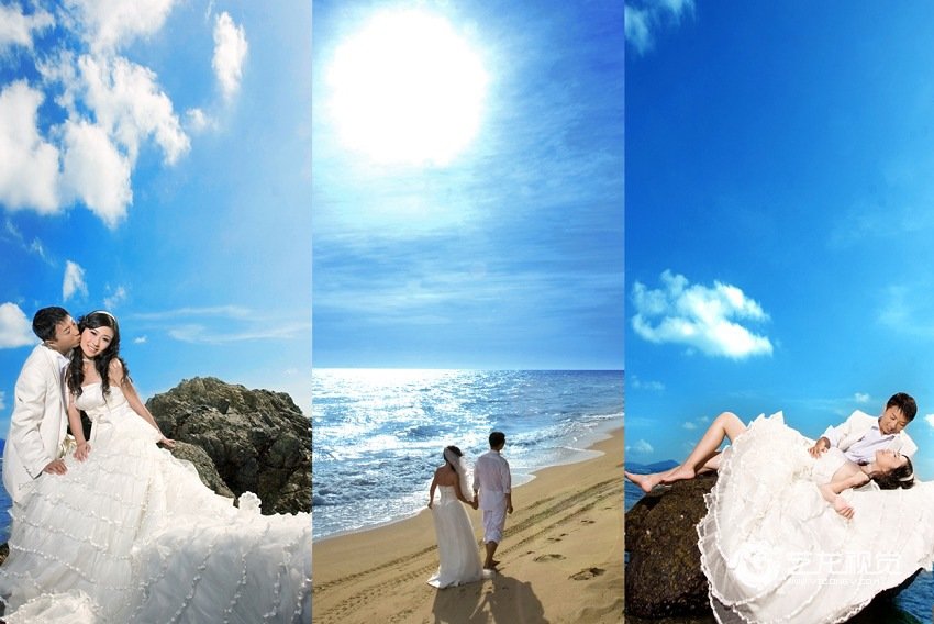 VC视觉三亚婚纱摄影工作室的地理位置