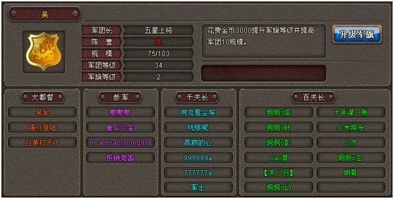 烽火三国3的游戏介绍