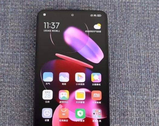 红米K40app打开全是黑白色怎么回事