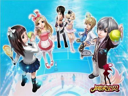 网球宝贝的游戏特色