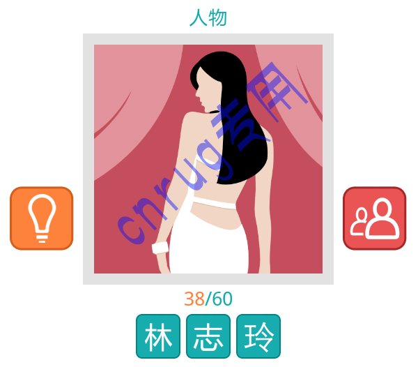 知趣竞猜有一个人是人物是什么