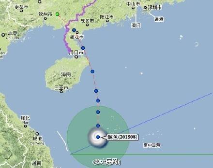 13号台风鲸鱼生成,将经过哪些地区?