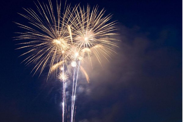 有字烟花是怎么放的？