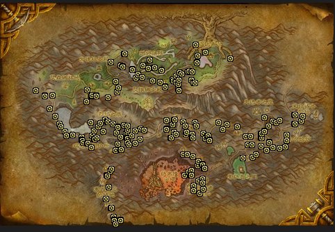 wow 5.4 魔兽世界燃烬草哪里多