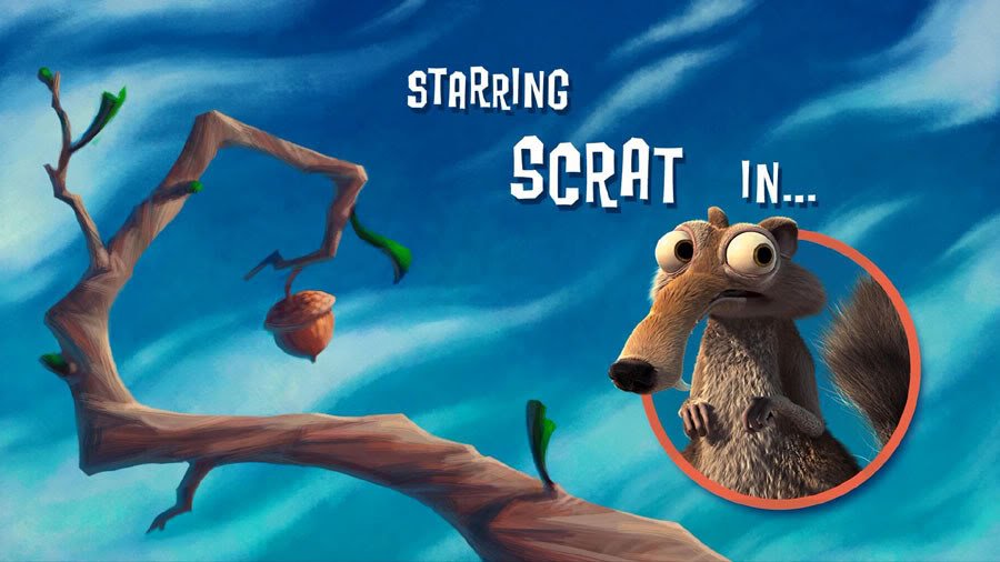 松鼠、坚果和时间机器的故事背景