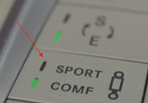奔驰s350车上的scm功能键怎么切换
