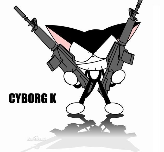 小时候的一部动画片，一只会变身的机器猫，不是蓝色的，而是黑色的，蛮瘦的