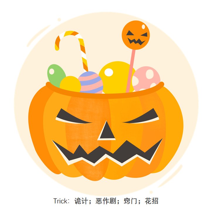 trick or treat是什么意思？