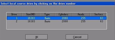 如何使用ghost对磁盘进行操作？