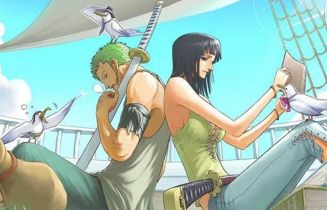 终于知道两年后索隆为什么第一个到了，原来是老婆的