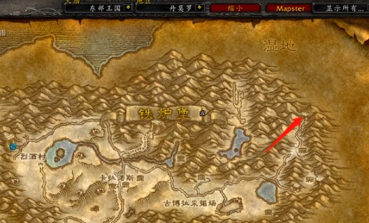 侏儒隐形装置 希尔斯布莱德丘陵 <84,18>，萨恩·刀链 这怎么过去啊 找了半天路都没找着