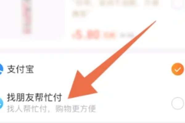 怎么找人代付？