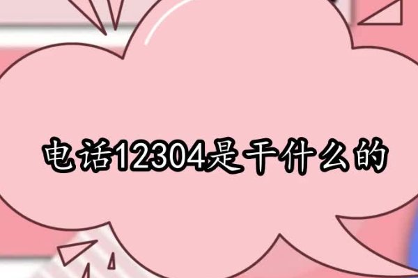 12304给我打电话干嘛
