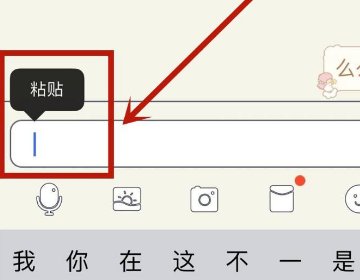 苹果手机在QQ怎么复制粘贴