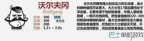 饥荒角色图片介绍22版