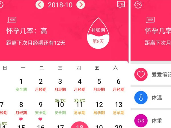 计算排卵日最准确的软件